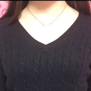 brandy melville navy sweater